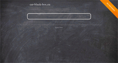 Desktop Screenshot of car-black-box.eu