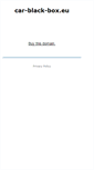 Mobile Screenshot of car-black-box.eu